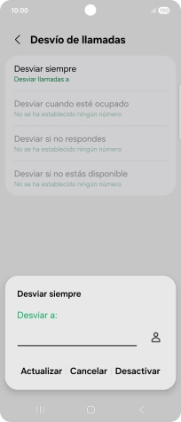 Pulsa Desactivar. Pulsa Desactivar.