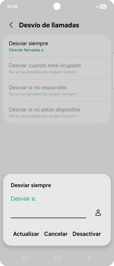 Pulsa Desactivar. Pulsa Desactivar.