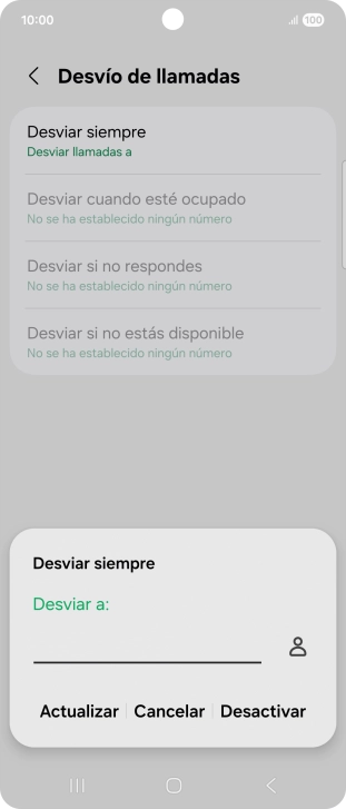 Pulsa Desactivar. Pulsa Desactivar.
