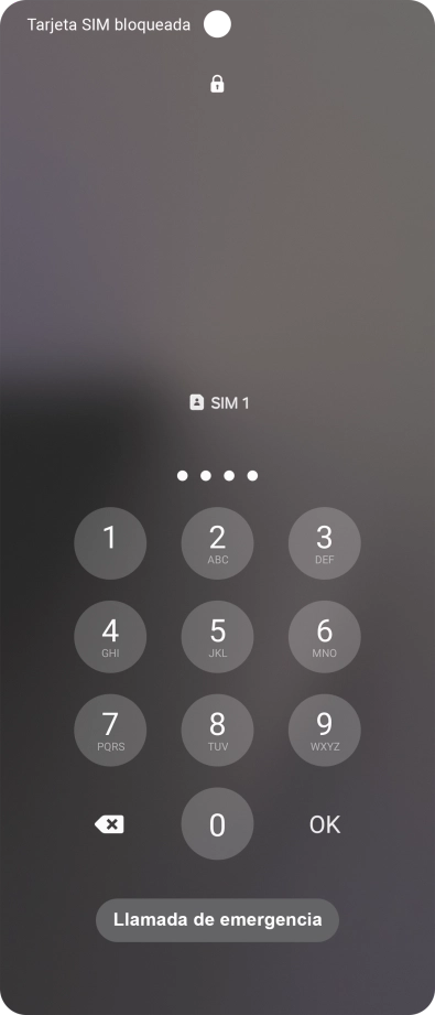 Si lo solicita el teléfono, introduce el código PIN y pulsa OK. Si lo solicita el teléfono, introduce el código PIN y pulsa OK.