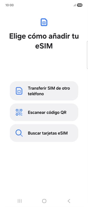 Pulsa Escanear código QR. Pulsa Escanear código QR.