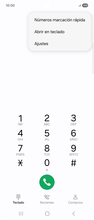 Pulsa Ajustes. Pulsa Ajustes.