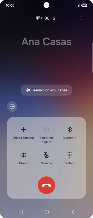 Pulsa Traducción simultánea. Pulsa Traducción simultánea.