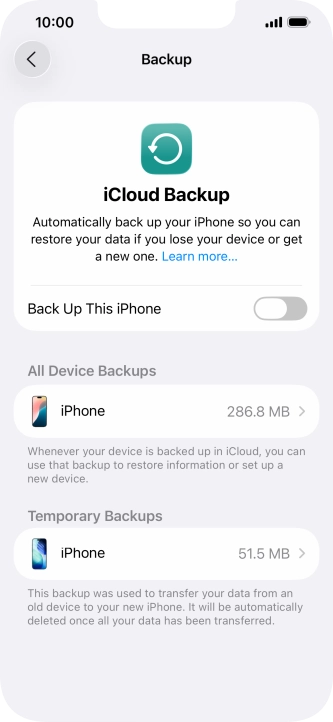 Press the indicator next to Press the indicator next to