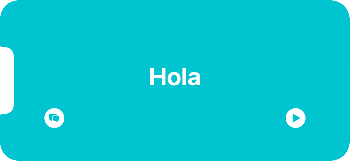 Press the split view icon to go back to display of both languages. Press the split view icon to go back to display of both languages.