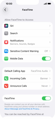 Press the indicator next to Press the indicator next to
