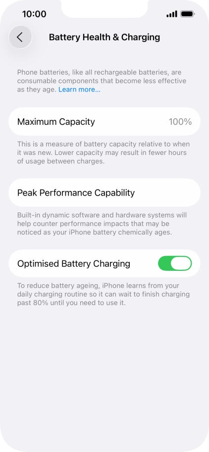 Press the indicator next to Press the indicator next to