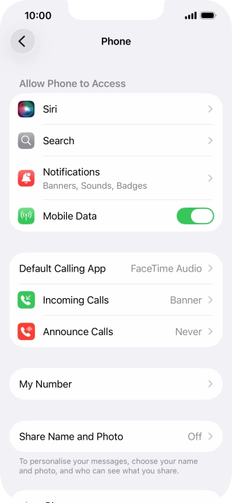 Press Announce Calls. Press Announce Calls.