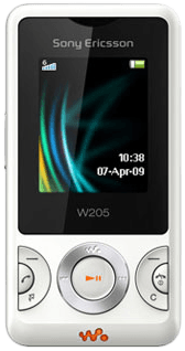 Sony Ericsson W205 Sony Ericsson W205