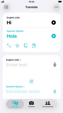 Press the full screen icon. Press the full screen icon.