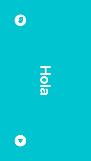 Press the split view icon to go back to display of both languages. Press the split view icon to go back to display of both languages.