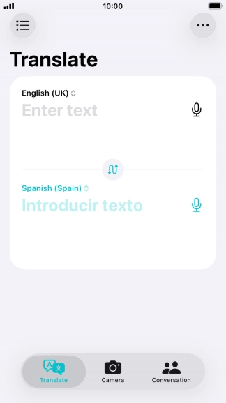 Press the first drop down list. Press the first drop down list.