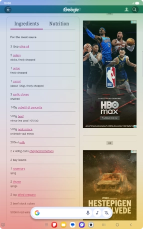 Press the translation icon. Press the translation icon.