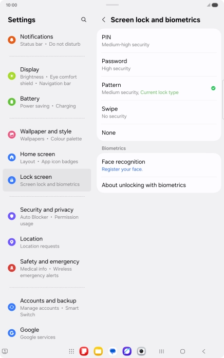 Press None. Press None.