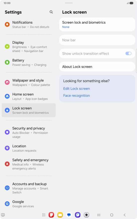 Press the Home key to return to the home screen. Press the Home key to return to the home screen.