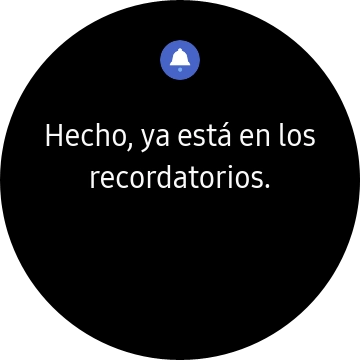 Pulsa el botón de inicio para terminar y regresar a la pantalla de inicio. Pulsa el botón de inicio para terminar y regresar a la pantalla de inicio.