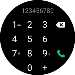 Pulsa el icono de realizar llamadas. Pulsa el icono de realizar llamadas.