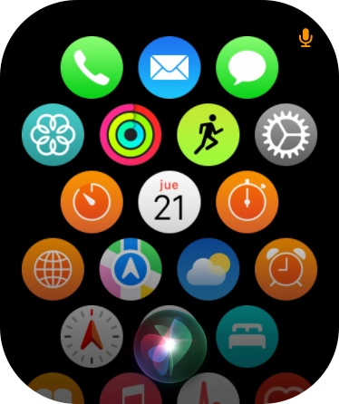 Di con tus propias palabras lo que quieres que haga Siri. Di con tus propias palabras lo que quieres que haga Siri.