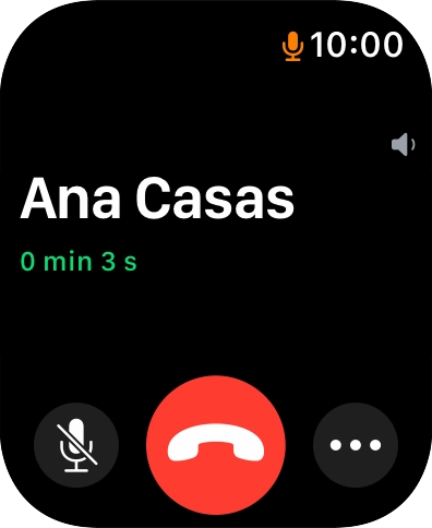 Pulsar el icono de finalizar llamadas. Pulsar el icono de finalizar llamadas.