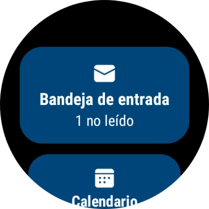 Pulsa Bandeja de entrada. Pulsa Bandeja de entrada.