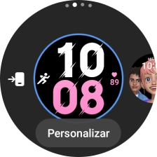 Desliza el dedo hacia la izquierda por la pantalla. Desliza el dedo hacia la izquierda por la pantalla.