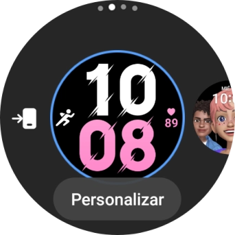 Desliza el dedo hacia la izquierda por la pantalla. Desliza el dedo hacia la izquierda por la pantalla.