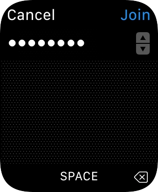 Introduce la contraseña de la red Wi-Fi y pulsa Join. Introduce la contraseña de la red Wi-Fi y pulsa Join.