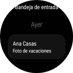 Pulsa el correo electrónico deseado para leerlo. Pulsa el correo electrónico deseado para leerlo.
