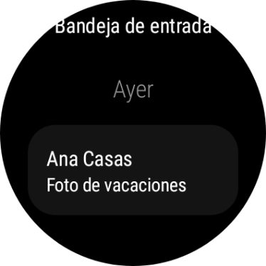 Pulsa el correo electrónico deseado para leerlo. Pulsa el correo electrónico deseado para leerlo.