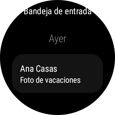 Pulsa el correo electrónico deseado para leerlo. Pulsa el correo electrónico deseado para leerlo.