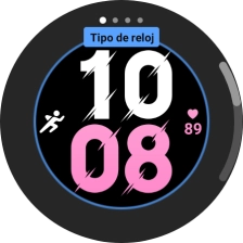 Desliza el dedo por la pantalla para cambiar entre los distintos tipos de diseño. Desliza el dedo por la pantalla para cambiar entre los distintos tipos de diseño.