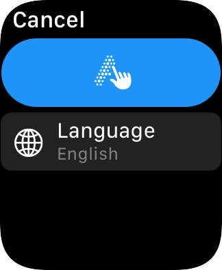 Pulsa el icono de escritura. Pulsa el icono de escritura.
