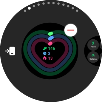 Pulsa el icono de eliminar widgets. Pulsa el icono de eliminar widgets.
