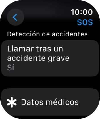 Pulsa Llamar tras un accidente grave. Pulsa Llamar tras un accidente grave.
