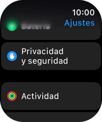 Pulsa Privacidad y seguridad. Pulsa Privacidad y seguridad.