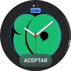 Desliza el dedo por la pantalla para cambiar entre los distintos tipos de diseño. Desliza el dedo por la pantalla para cambiar entre los distintos tipos de diseño.