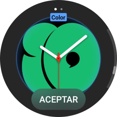 Desliza el dedo por la pantalla para cambiar entre los distintos tipos de diseño. Desliza el dedo por la pantalla para cambiar entre los distintos tipos de diseño.