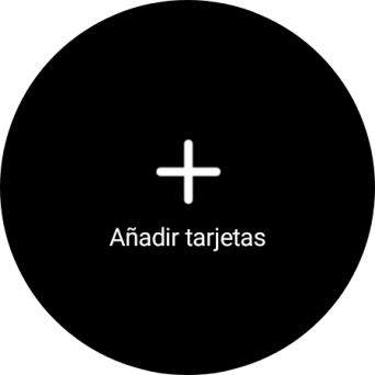 Pulsa Añadir tarjetas. Pulsa Añadir tarjetas.