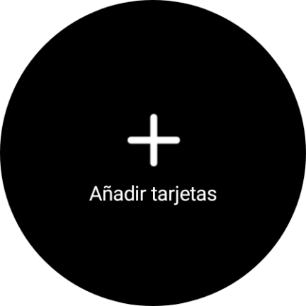 Pulsa Añadir tarjetas. Pulsa Añadir tarjetas.