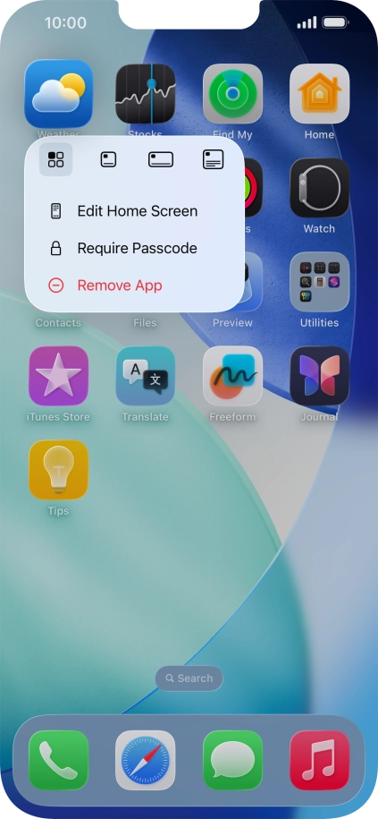 Press Remove App. Press Remove App.