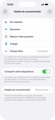 Pulsa No molestar. Pulsa No molestar.