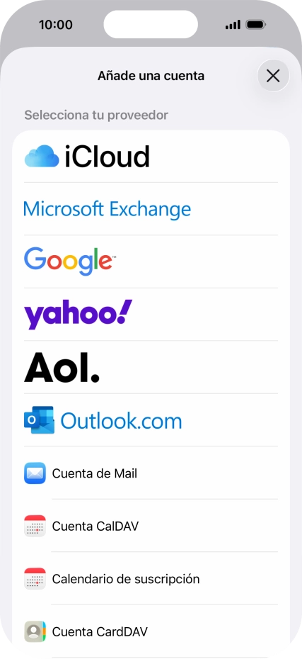 Pulsa Cuenta de Mail. Pulsa Cuenta de Mail.
