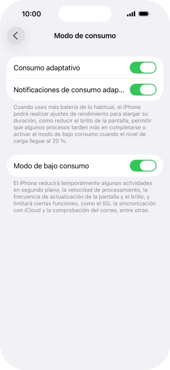 Desliza el dedo hacia arriba desde la parte inferior de la pantalla para terminar y volver a la pantalla de inicio. Desliza el dedo hacia arriba desde la parte inferior de la pantalla para terminar y volver a la pantalla de inicio.