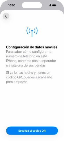 Pulsa Escanea el código QR. Pulsa Escanea el código QR.