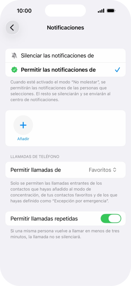 Pulsa la flecha hacia la izquierda. Pulsa la flecha hacia la izquierda.