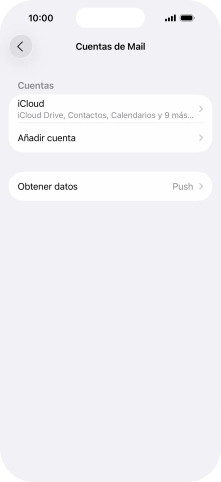 Pulsa Añadir cuenta. Pulsa Añadir cuenta.