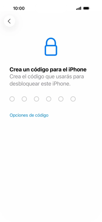 Pulsa Opciones de código. Pulsa Opciones de código.