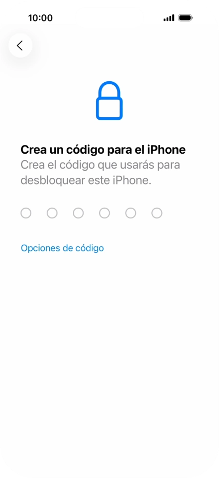 Pulsa Opciones de código. Pulsa Opciones de código.