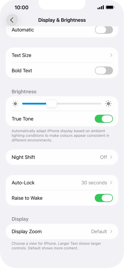 Press Auto-Lock. Press Auto-Lock.