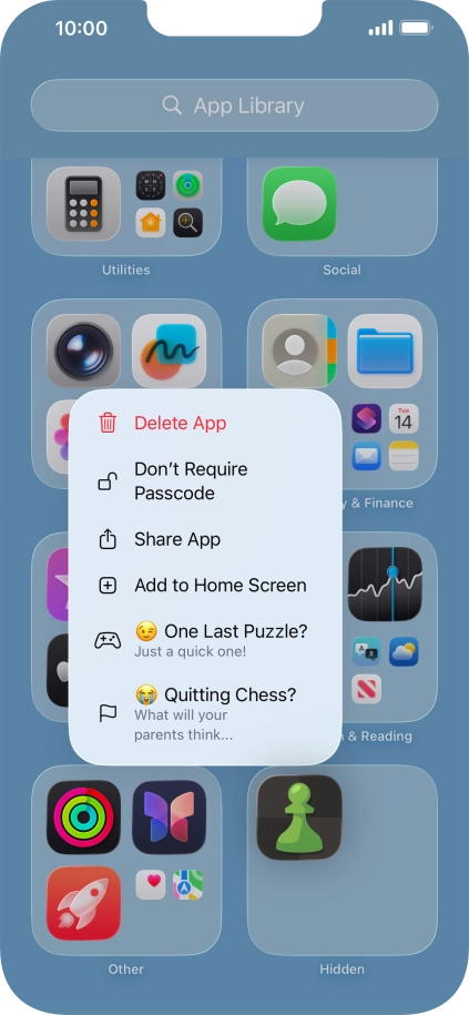 Press Don't Require Passcode. Press Don't Require Passcode.